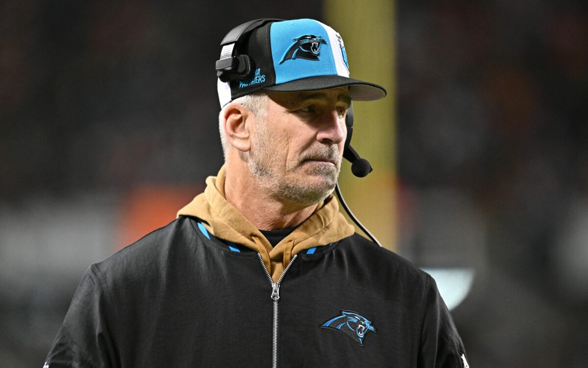 Frank Reich taking back the play-calling duties does not bode well for Panthers