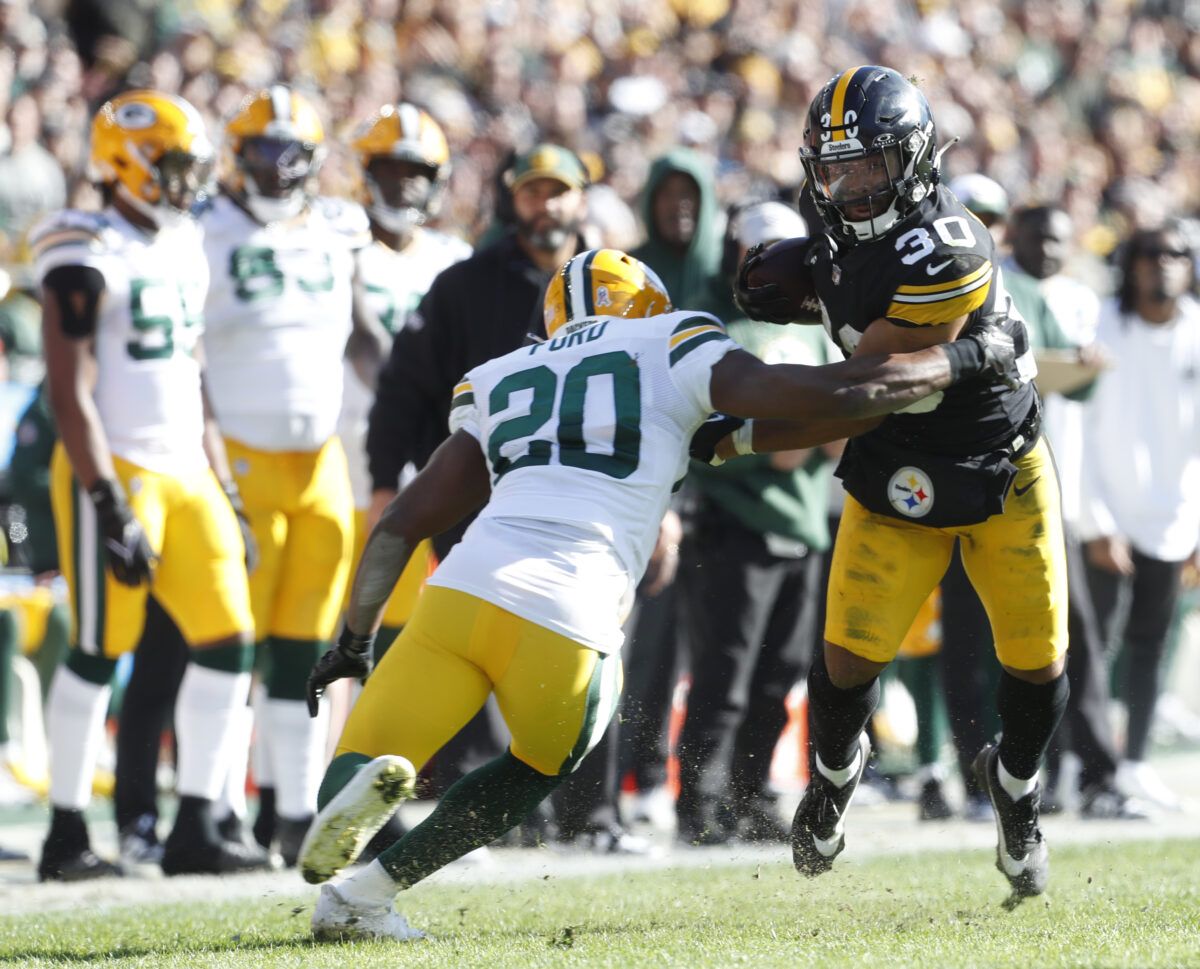 Packers miss season-high 16 tackles in loss to Steelers