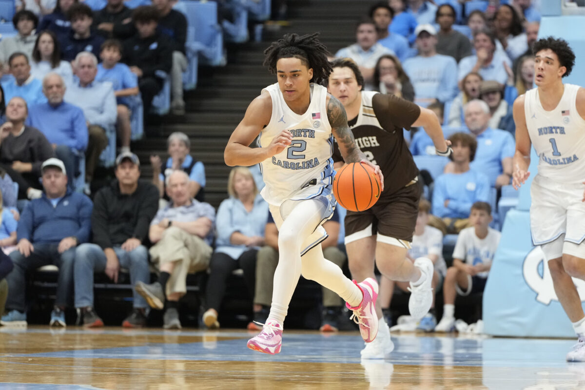 UNC basketball guard works on shot after win