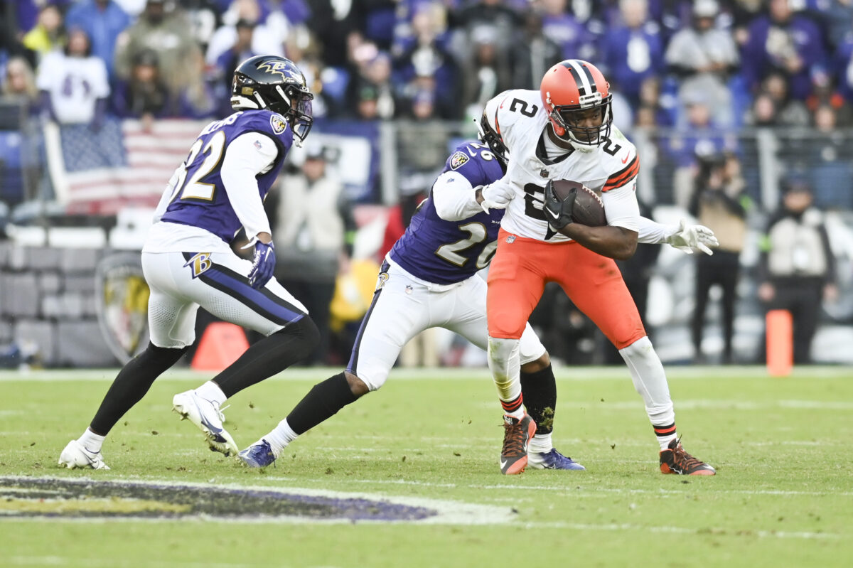 PFF’s 10 highest-graded Browns’ offensive players vs. Ravens