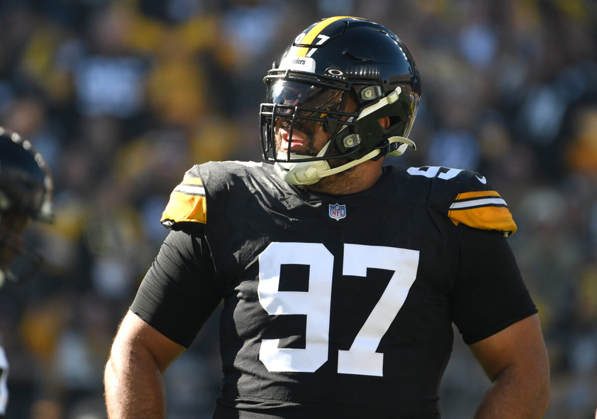 Steelers DT Cam Heyward cuts little brother Connor no slack