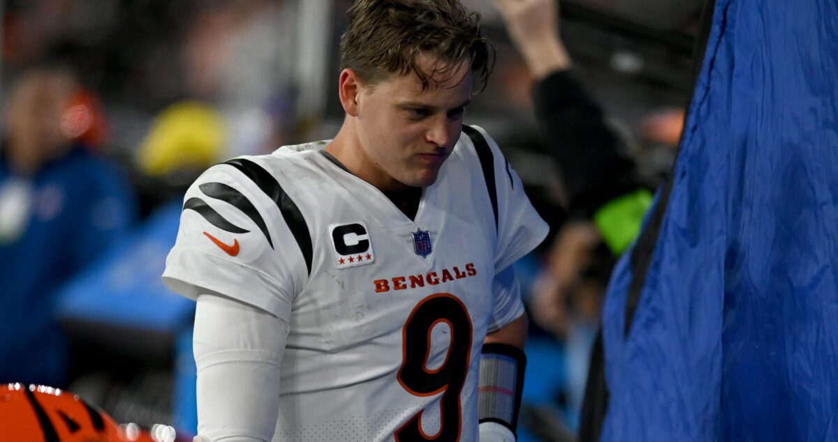 NFL fans thought the Bengals might have hidden a Joe Burrow wrist injury after questionable footage surfaced