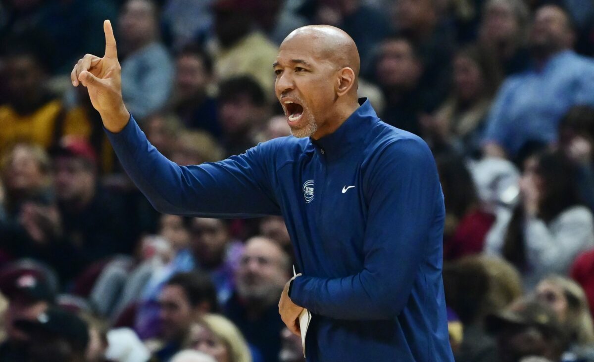 Pistons’ Monty Williams reveals message to Ausar Thompson after benching