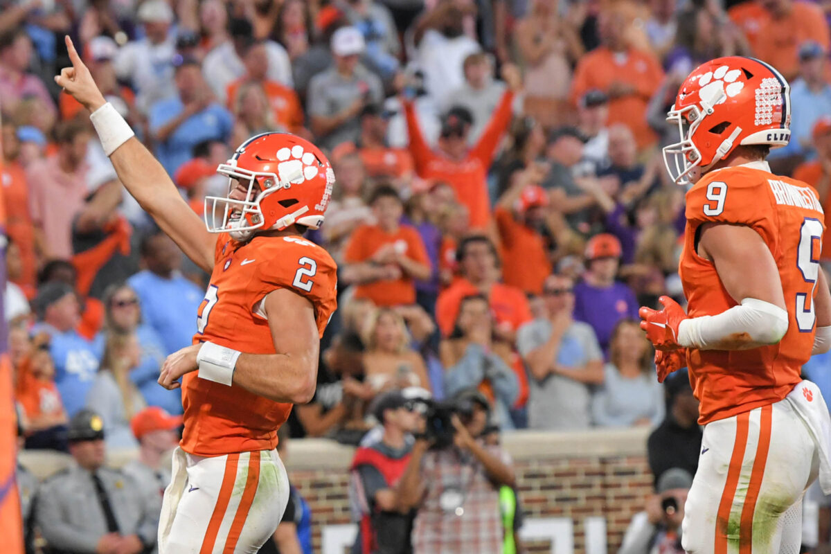 Clemson earns ranking in the latest College Football Playoff Rankings
