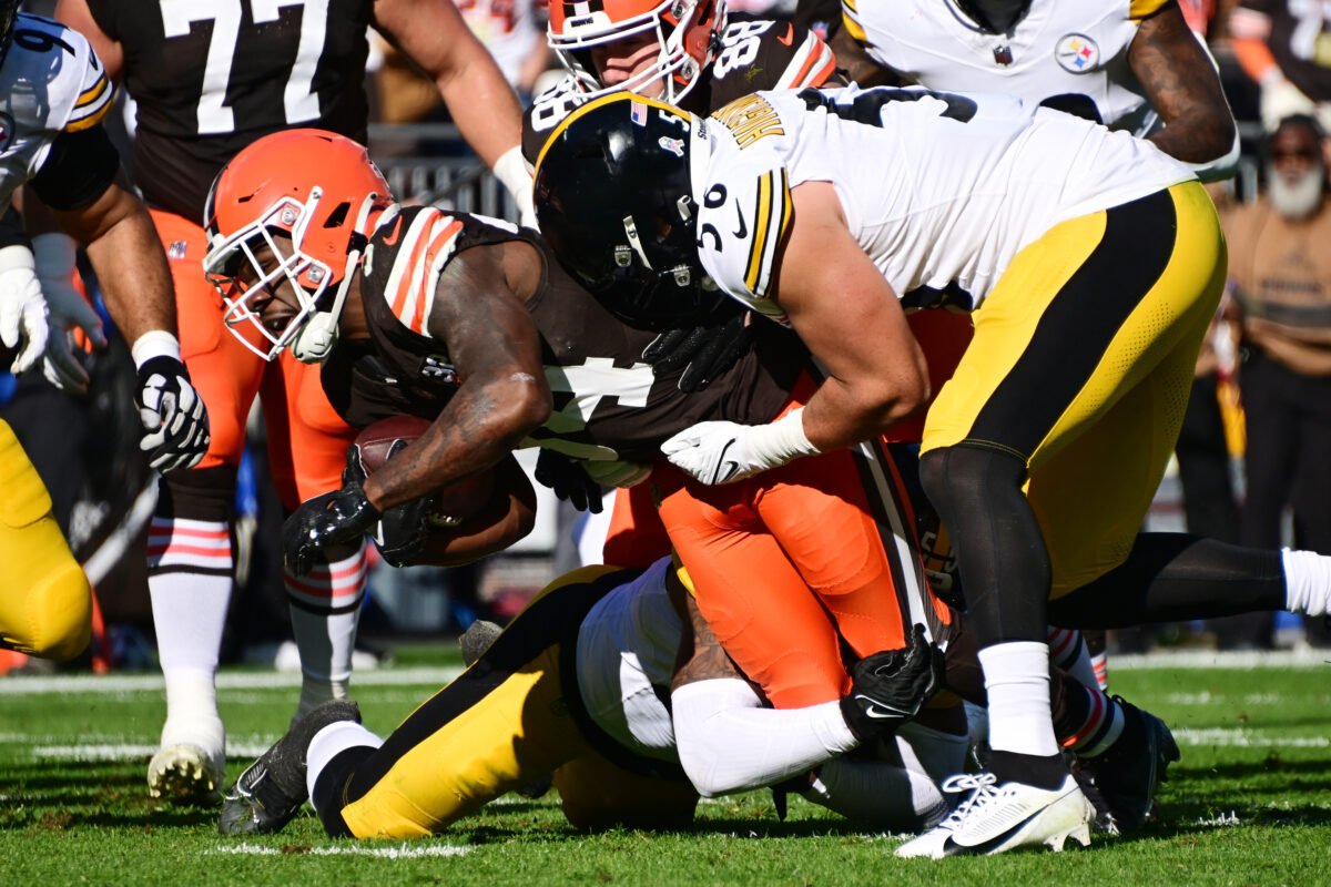 Alex Highsmith fined for hit on QB Dorian Thompson-Robinson in Steelers loss to Browns