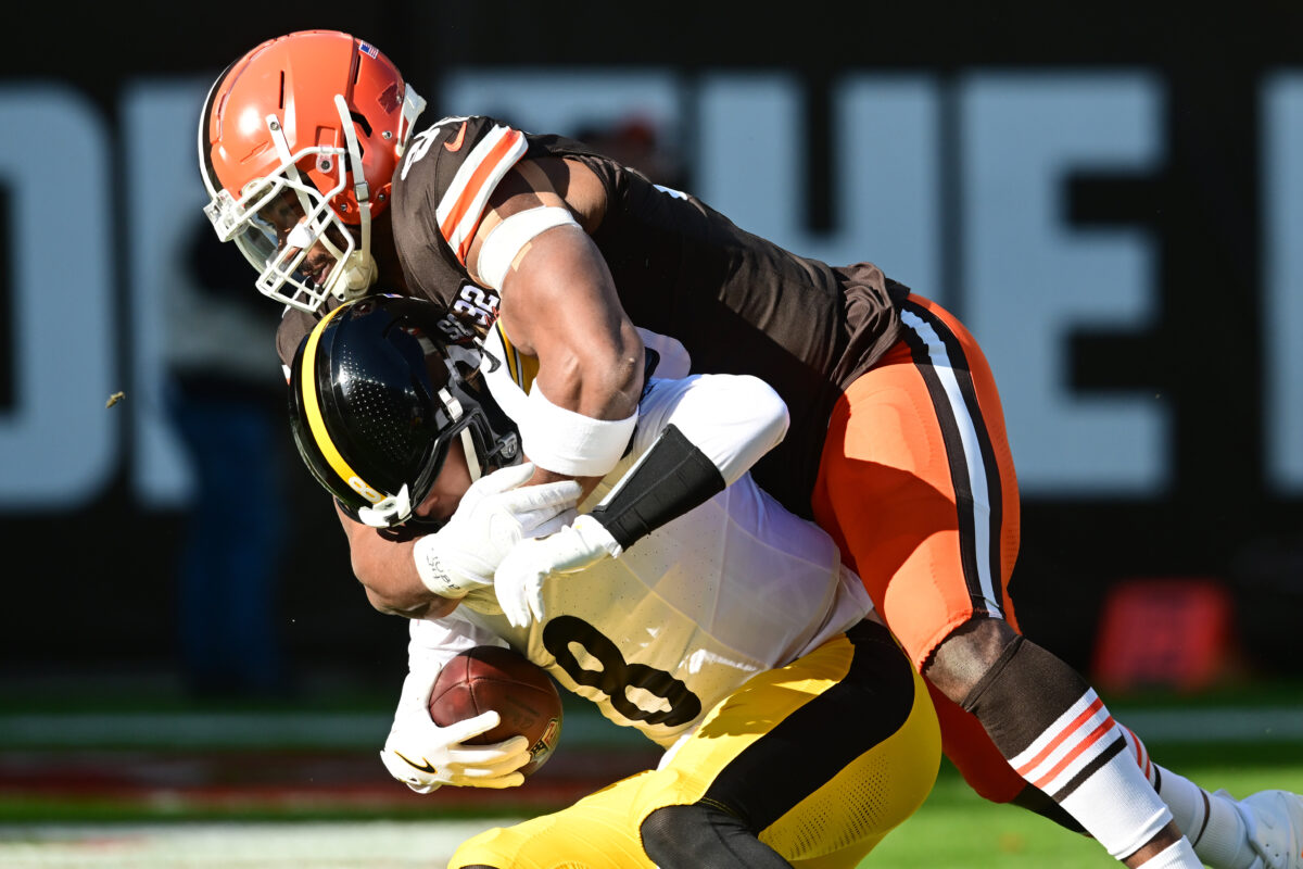 PFF’s 10 highest-graded Browns’ defensive players vs. Steelers