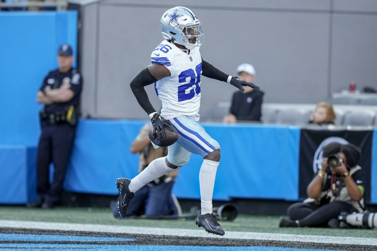 WATCH: Cowboys CB DaRon Bland sets NFL Pick-6 record to cap furious flurry