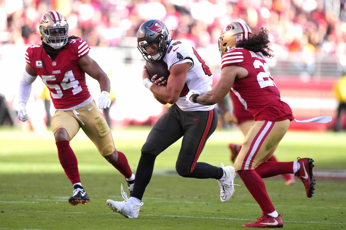 49ers injury update:  SS Talanoa Hufanga out vs. Buccaneers