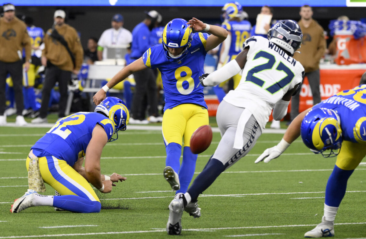 Rams K Lucas Havrisik thought he made PAT, not game-winning FG vs. Seahawks