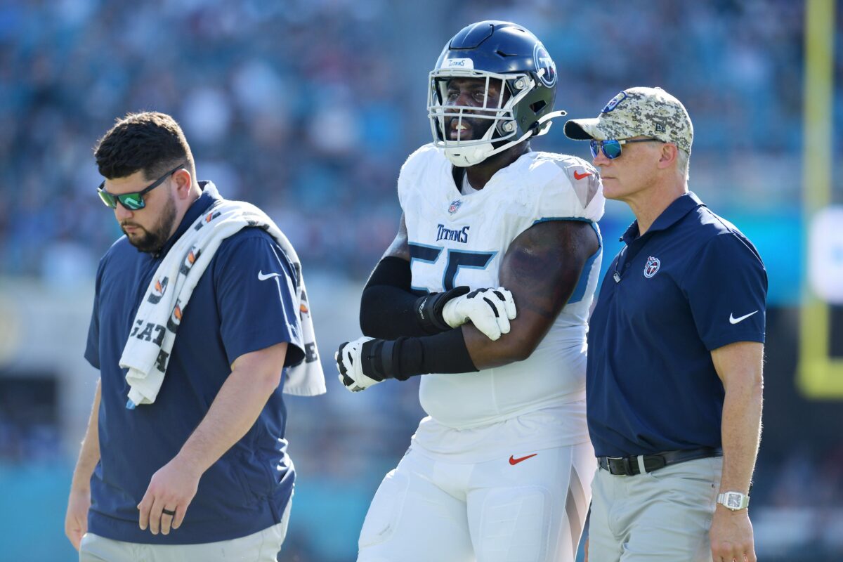 Report: Titans’ Chris Hubbard expected to miss rest of season