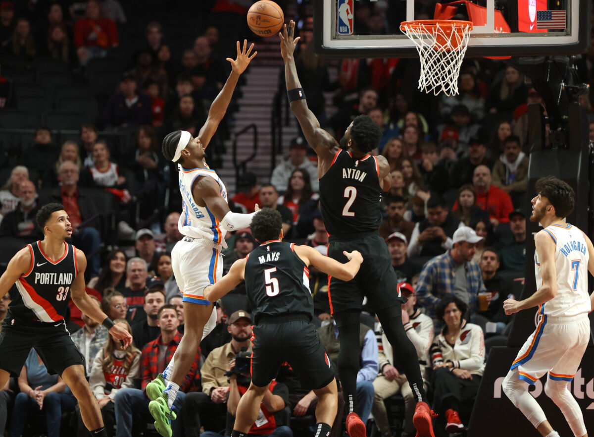 Player grades: Thunder avoid trap game with 134-91 blowout win over Trail Blazers