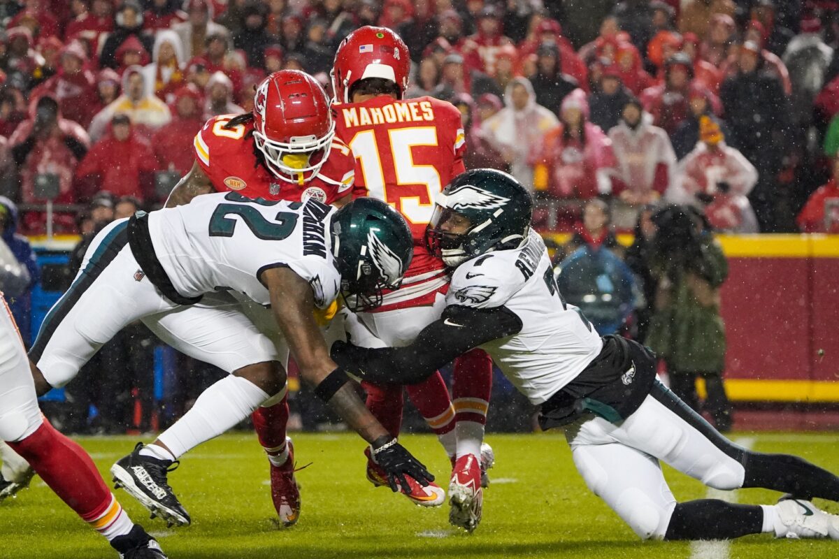 Eagles snap count vs. Chiefs: Breakdown, observations from 21-17 win in Week 11