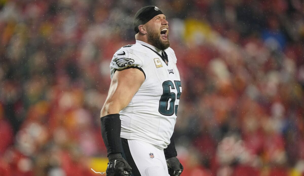 Lane Johnson to miss Eagles Week 12 matchup vs. Bills with groin soreness