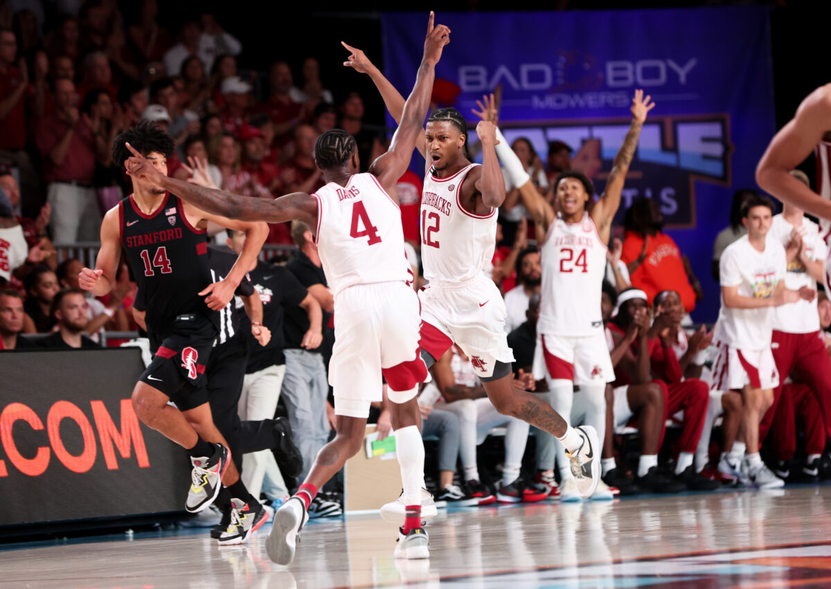 Beyond the Box: Defense, rebounding lead Hogs past Stanford in double-OT thriller