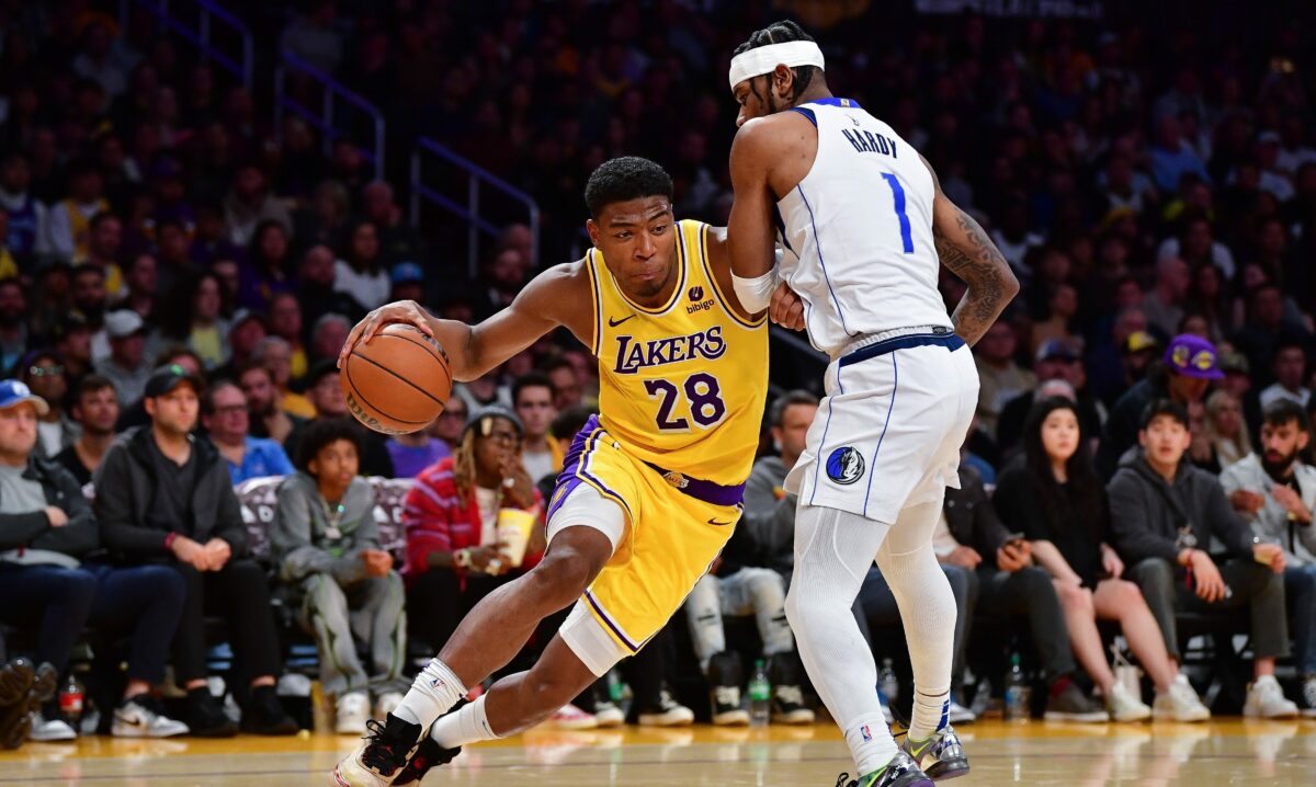 Nasal fracture will force the Lakers’ Rui Hachimura to miss at least a week