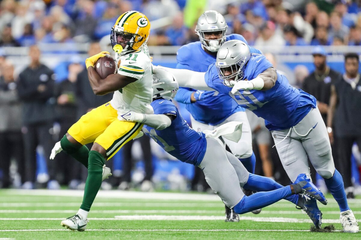 Snap count notes and observations from the Lions loss to the Packers