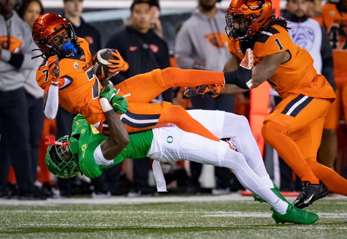Where Oregon’s defense ranks nationally in key statistics after win over OSU