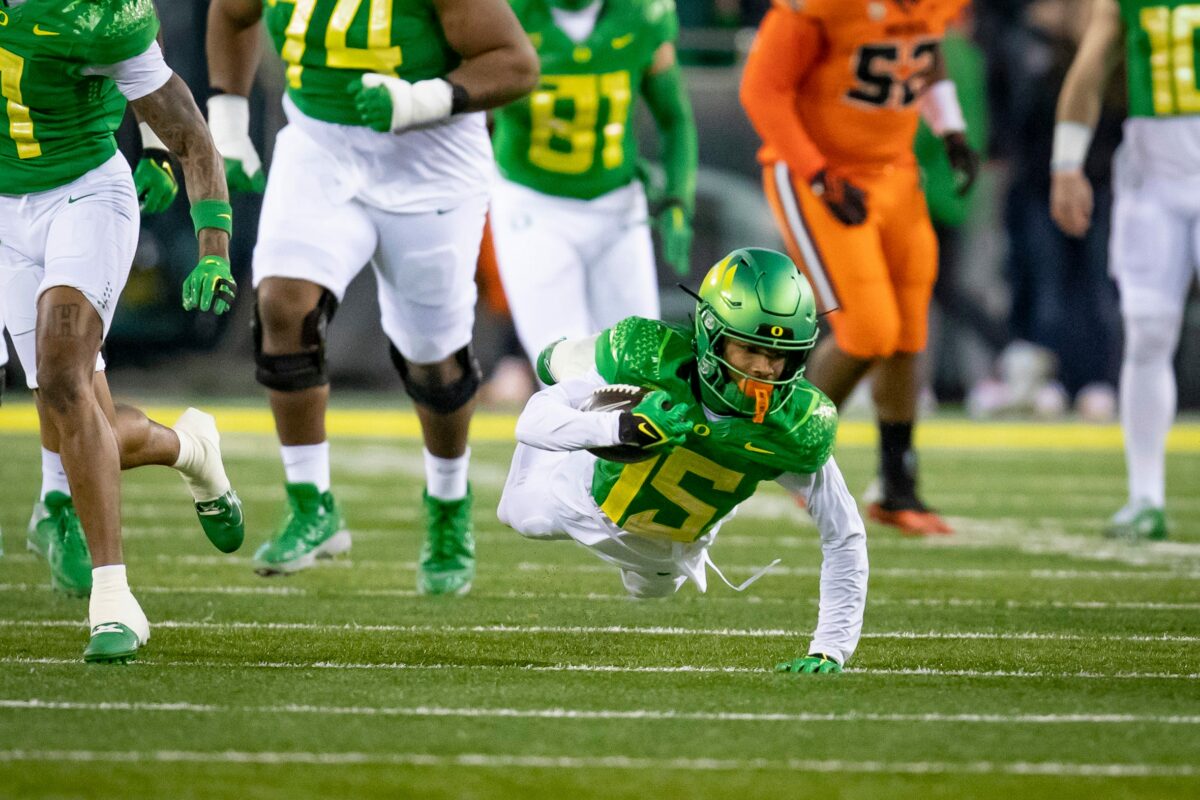 Snap Count Takeaways: Major notes from Oregon’s usage report vs. Oregon State