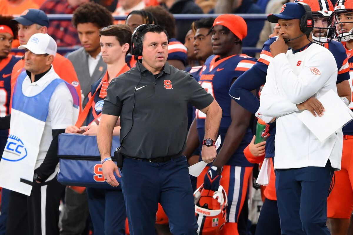 Former Rutgers football assistant/interim offensive coordinator/interim head coach gets win with Syracuse