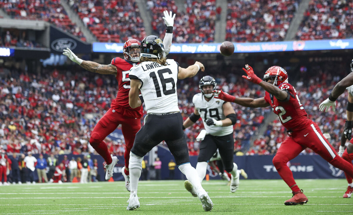 Jaguars PFF grades: Best and worst performances vs. Texans in Week 12