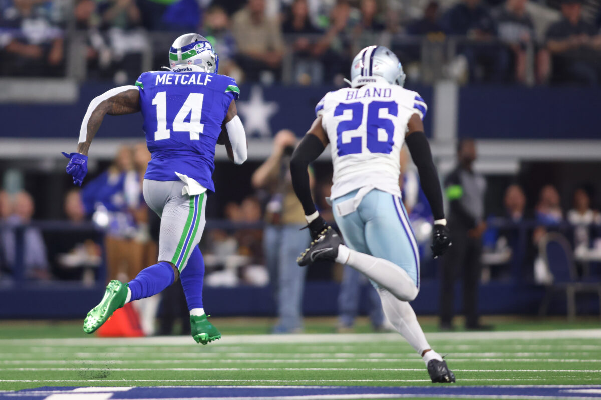 DK Metcalf’s touchdown was fastest run for an NFL ball carrier this year