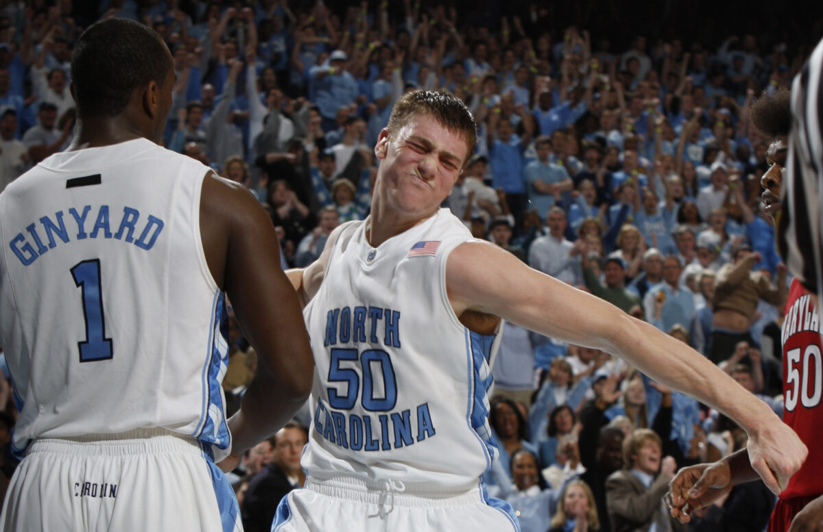 Tyler Hansbrough talks about his undefeated record in Cameron Indoor Stadium