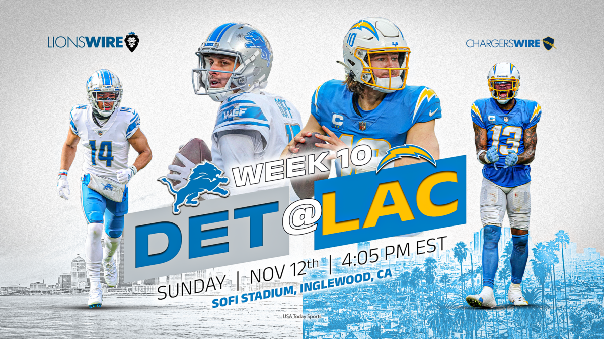 How to watch, listen, stream, wager Chargers vs. Lions