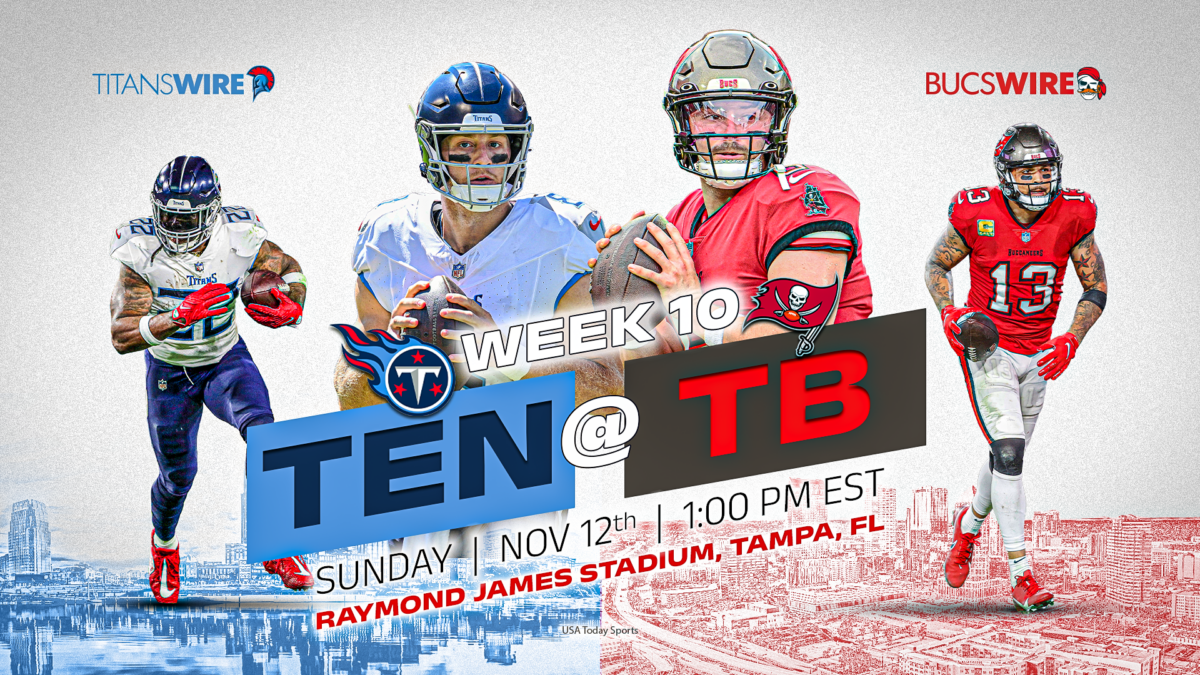 Bucs Game: Live updates from Bucs vs. Titans in Week 10