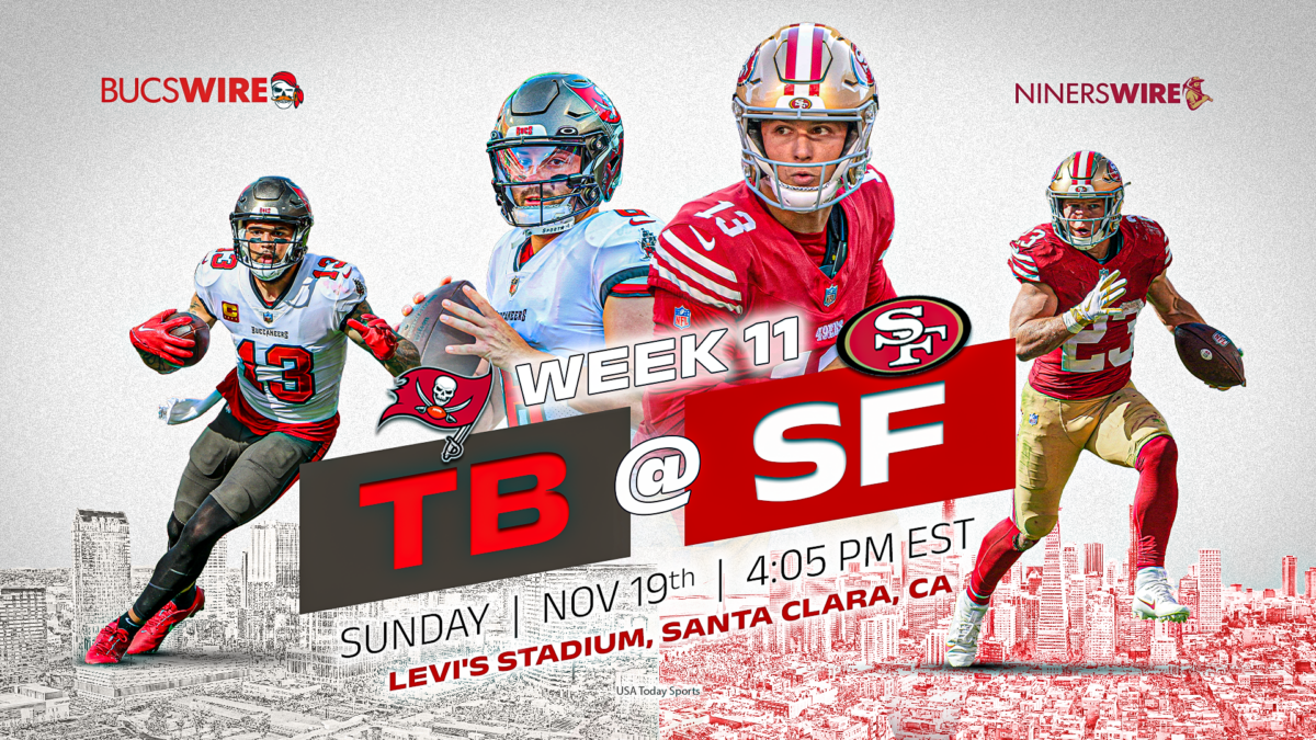 Bucs Game: Live updates from Bucs at 49ers in Week 11