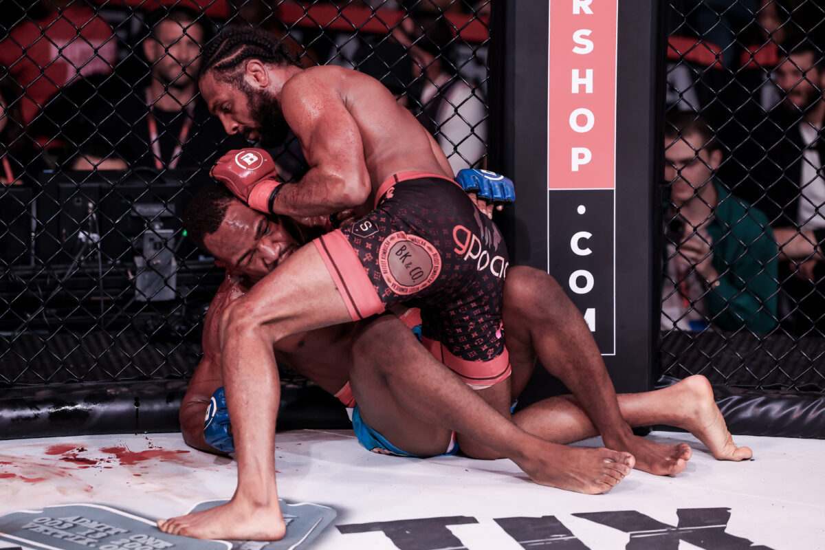 Bellator 301 results: A.J. McKee bloodies Sidney Outlaw, overcomes control disadvantage for unanimous decision win