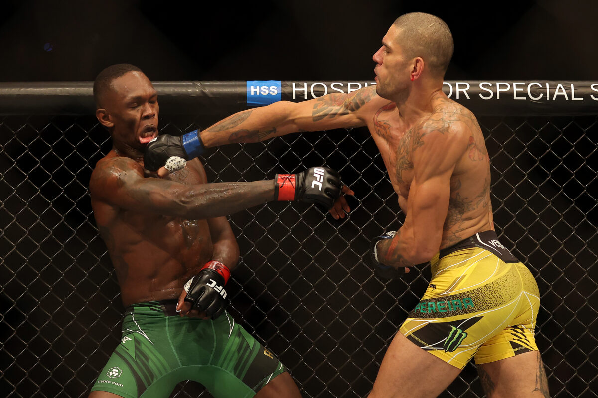 UFC free fight video: Alex Pereira wins title with TKO over rival Israel Adesanya