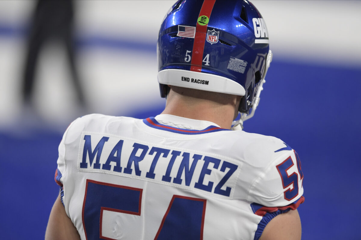 Ex-Giant Blake Martinez comes out of retirement, signs with Panthers