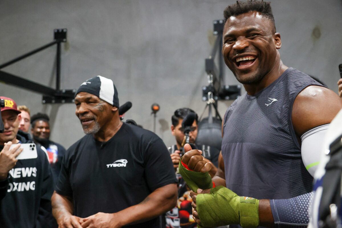 Mike Tyson proud of Francis Ngannou for listening to everything he said vs. Tyson Fury: ‘The champ went down’
