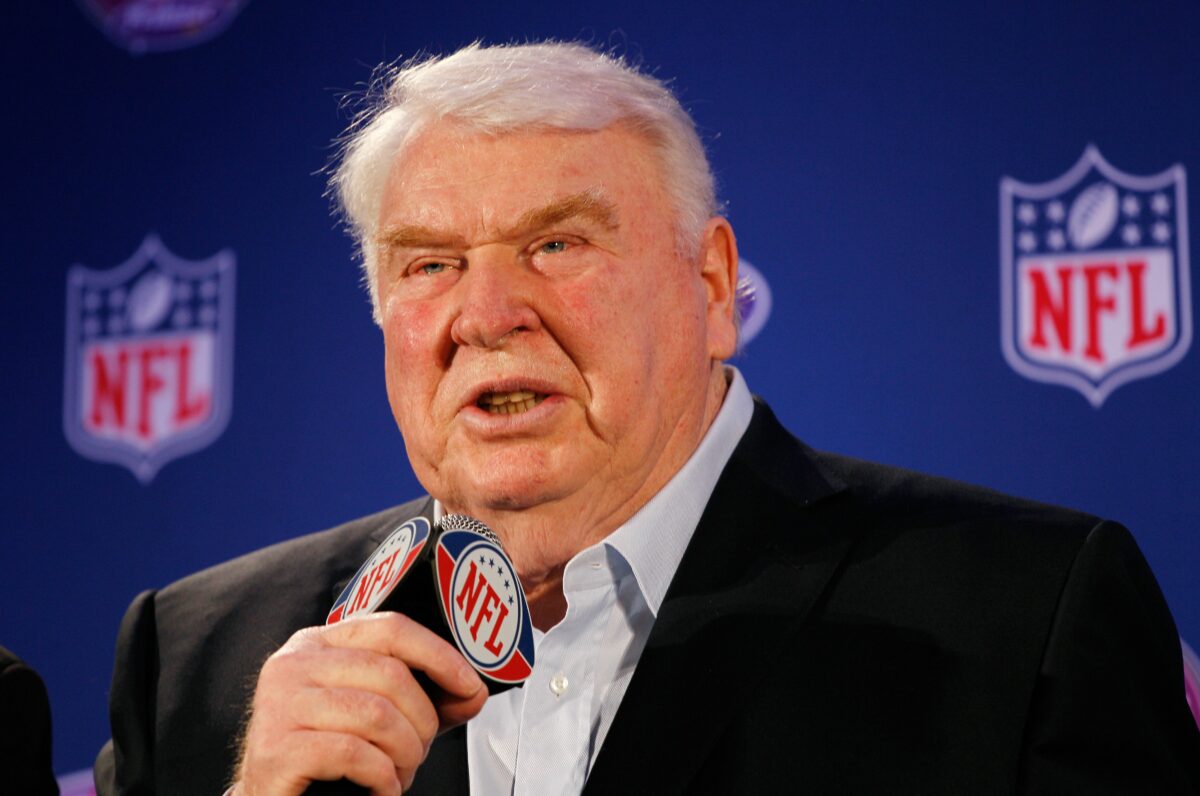 See the John Madden patch every NFL team playing on Thanksgiving will wear to honor the legend