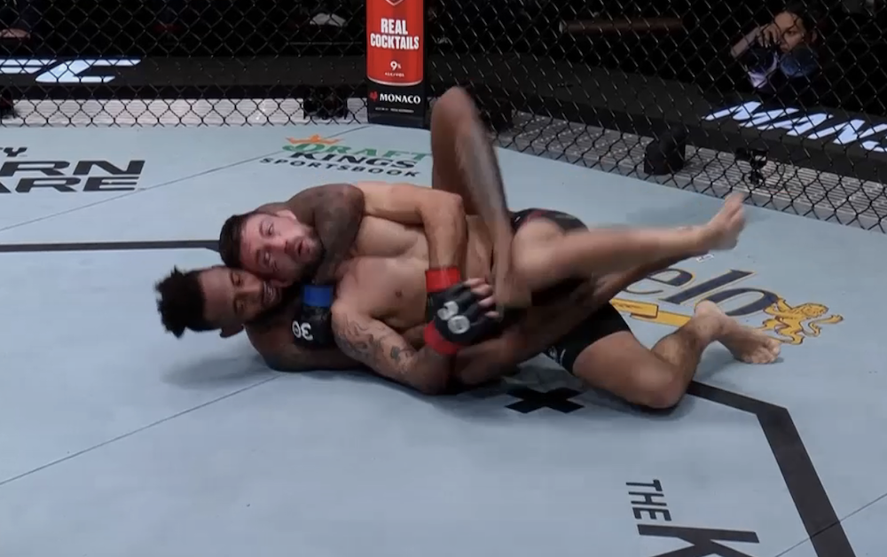 UFC Fight Night 232 video: Jose Johnson submits Chad Anheliger with 11 seconds left