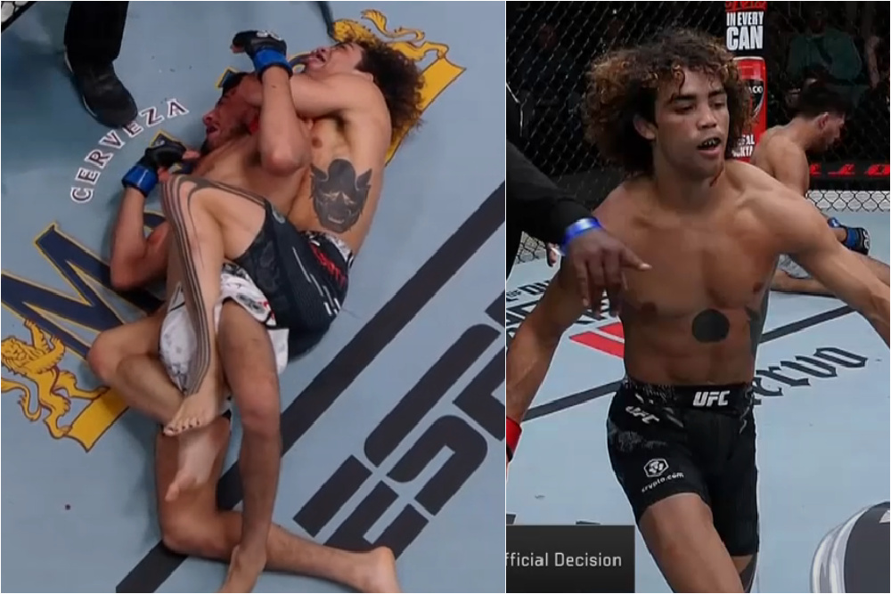 UFC Fight Night 232 video: Payton Talbott punishes Nick Aguirre for first career submission