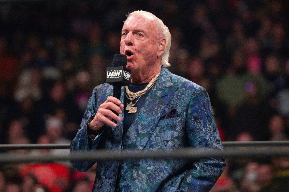 AEW signs multi-year deal with Ric Flair (and his energy drink)