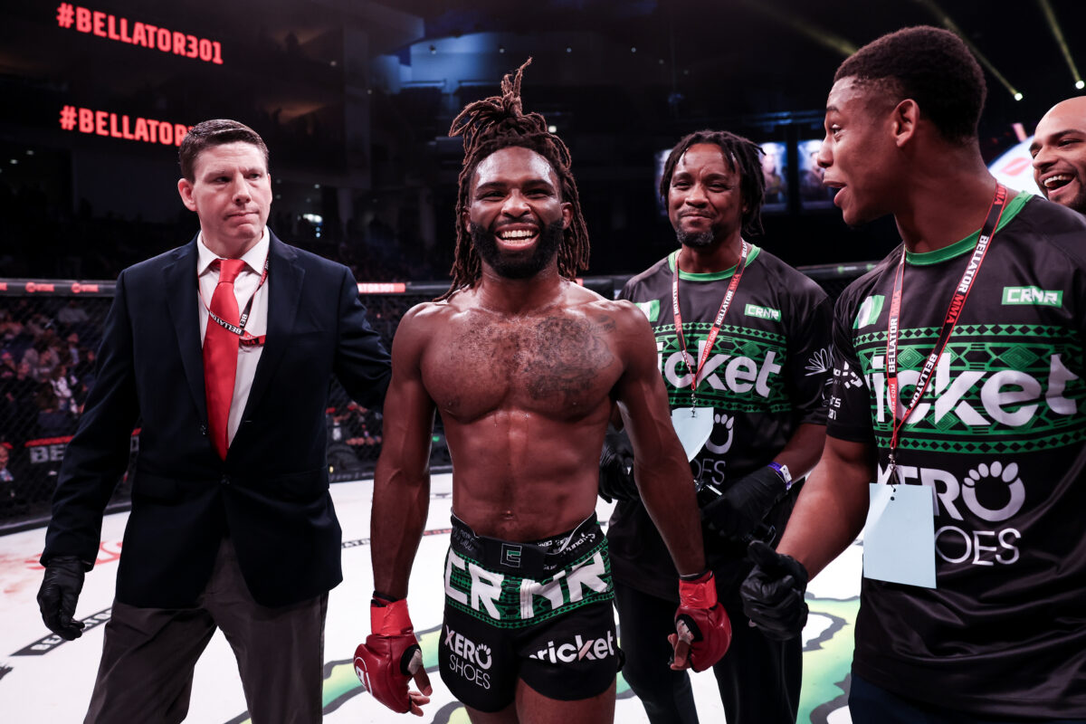 Raufeon Stots after Bellator 301: Beating Danny Sabatello again ‘like the best Christmas present ever’