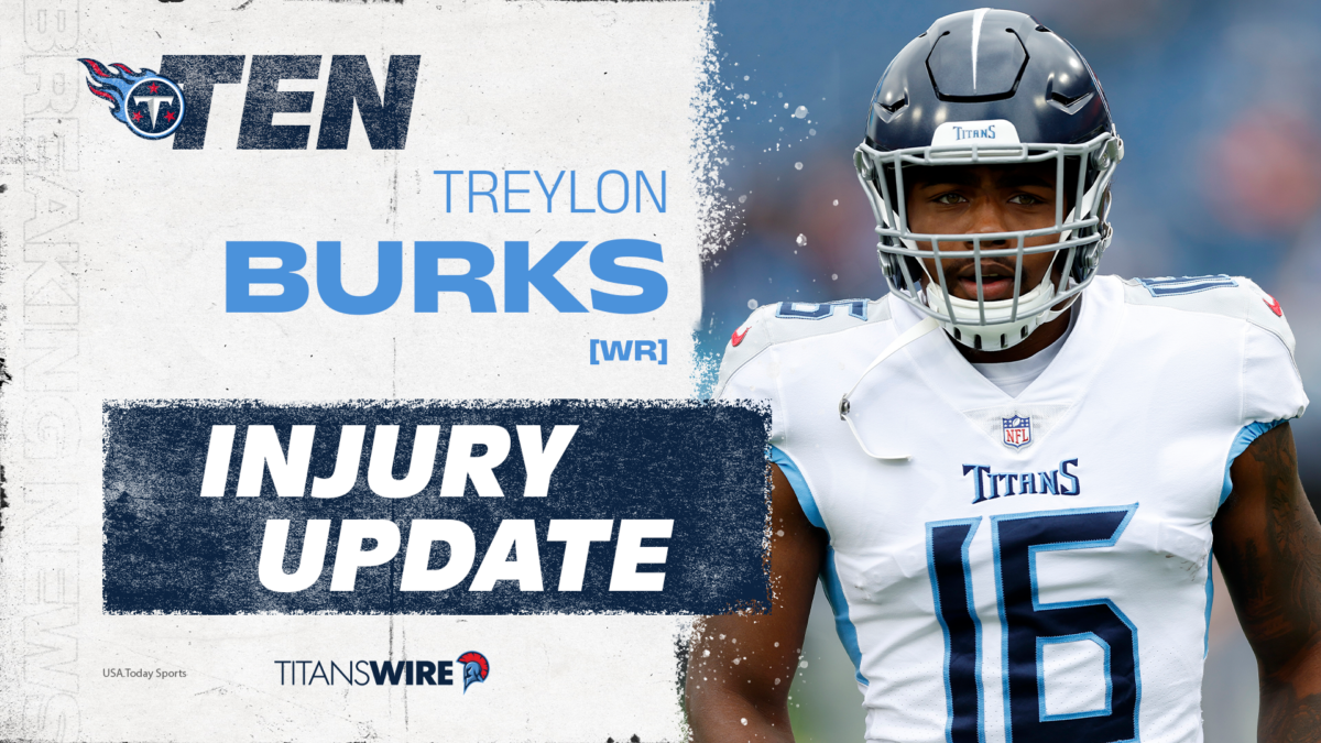 Titans injury updates after Week 9: Treylon Burks, offensive linemen