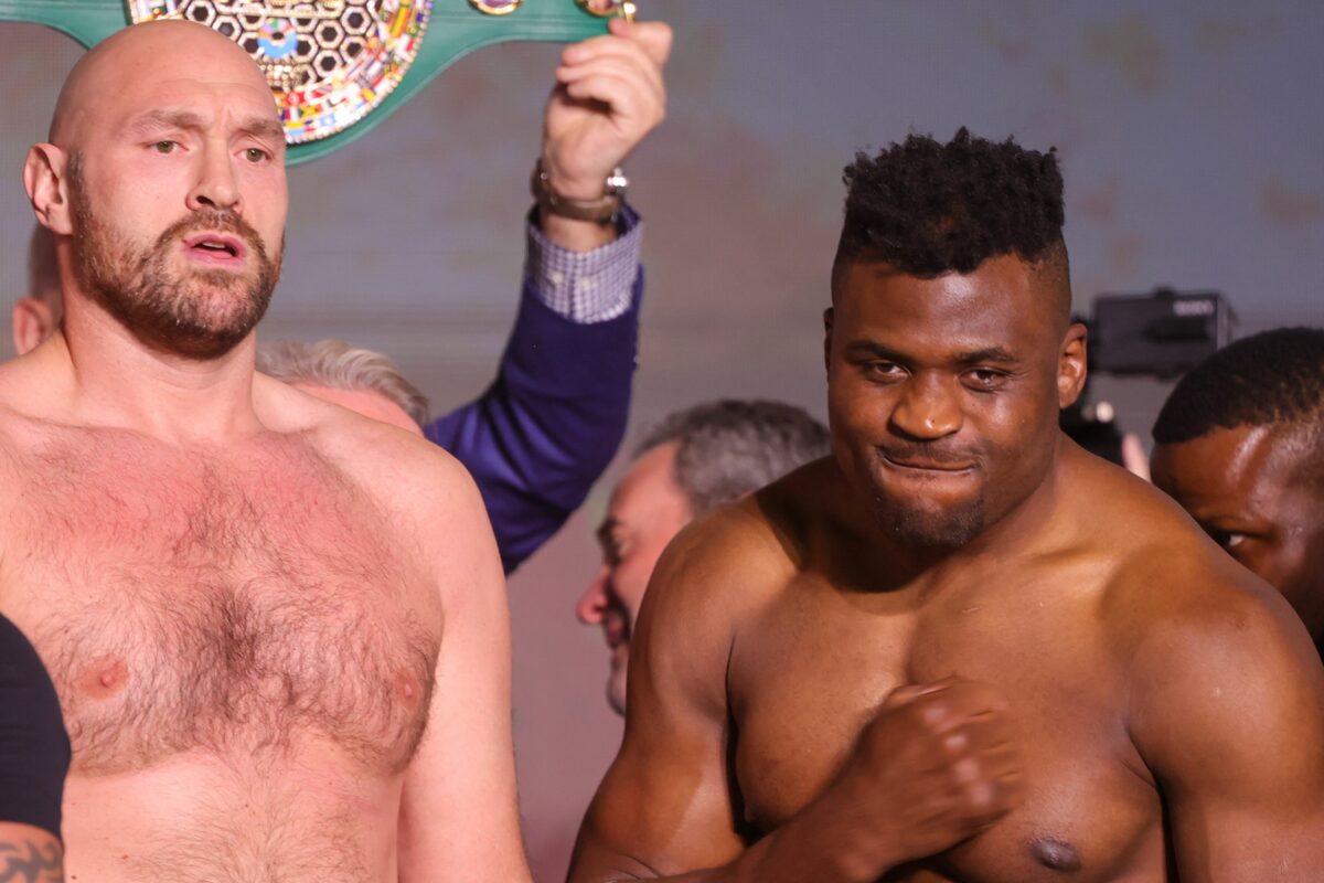 Francis Ngannou hopes Oleksandr Usyk can step aside and let him rematch Tyson Fury
