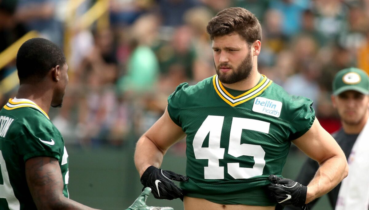 Former Packers draft pick Vince Biegel describes nightmare injury situation to start NFL career