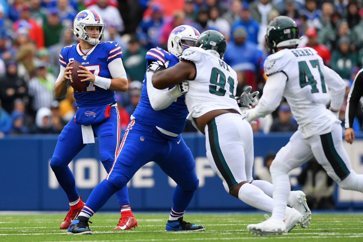 Oddsmakers: In no surprise, Bills are underdog vs. the Eagles in Week 12