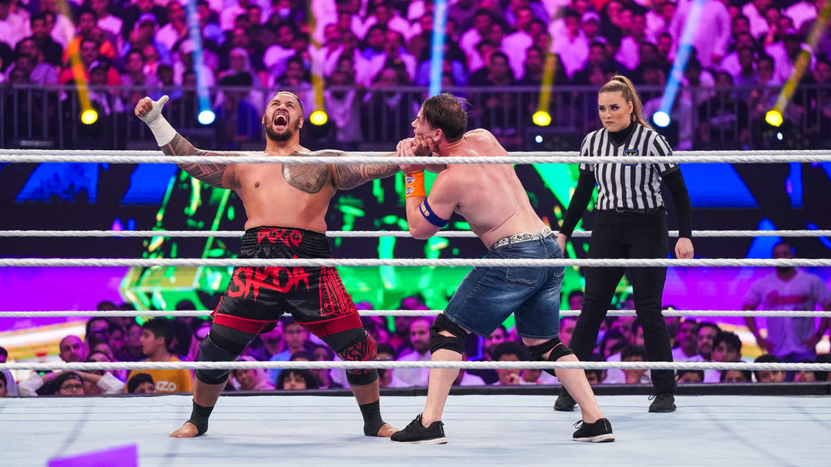 WWE Crown Jewel 2023 results: Solo Sikoa extends John Cena’s losing streak with savage beatdown