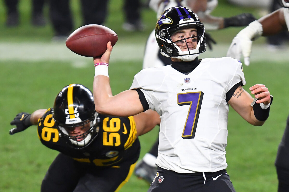 Report: Steelers to sign ex-Ravens QB Trace McSorley to practice squad