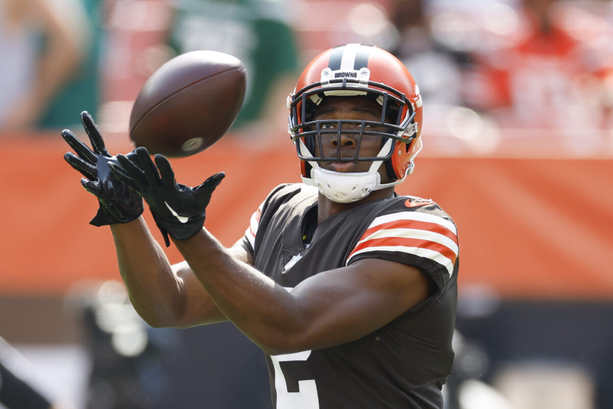 Report: Browns WR Amari Cooper ‘hopeful’ to play vs. Jets