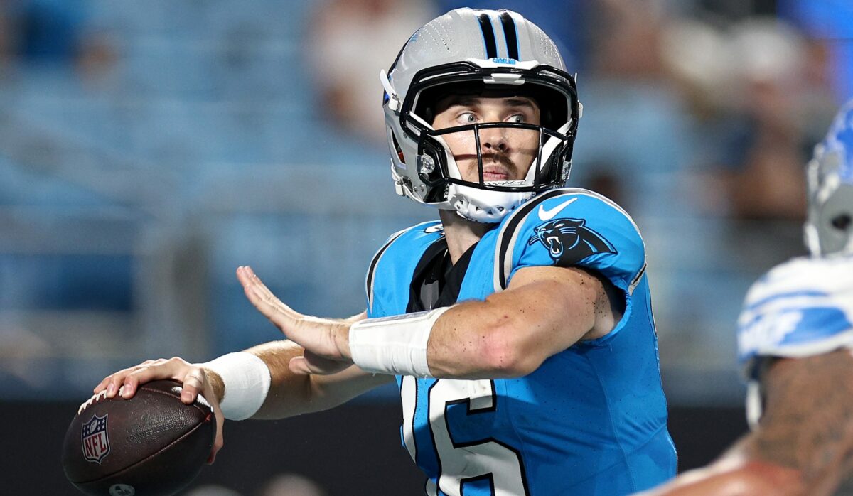 Panthers sign QB Jake Luton, release 2 players from practice squad