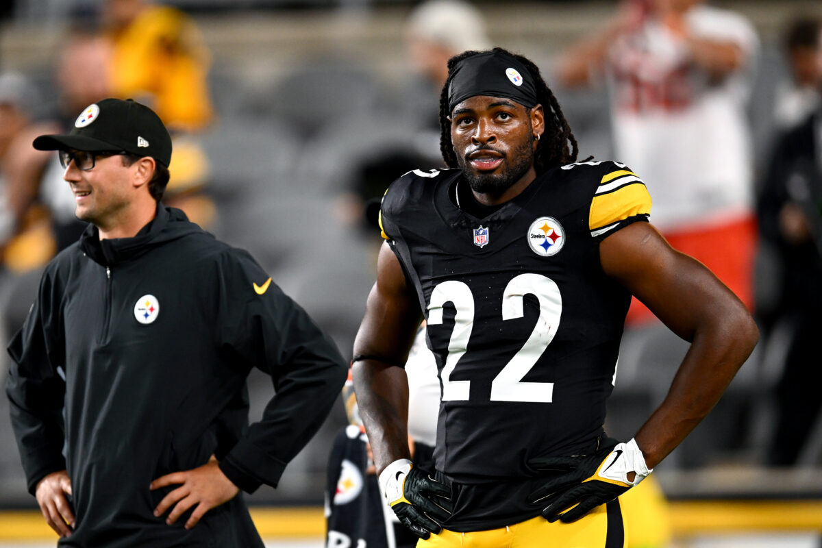 Steelers RB Najee Harris offers lukewarm endorsement of QB Mitch Trubisky