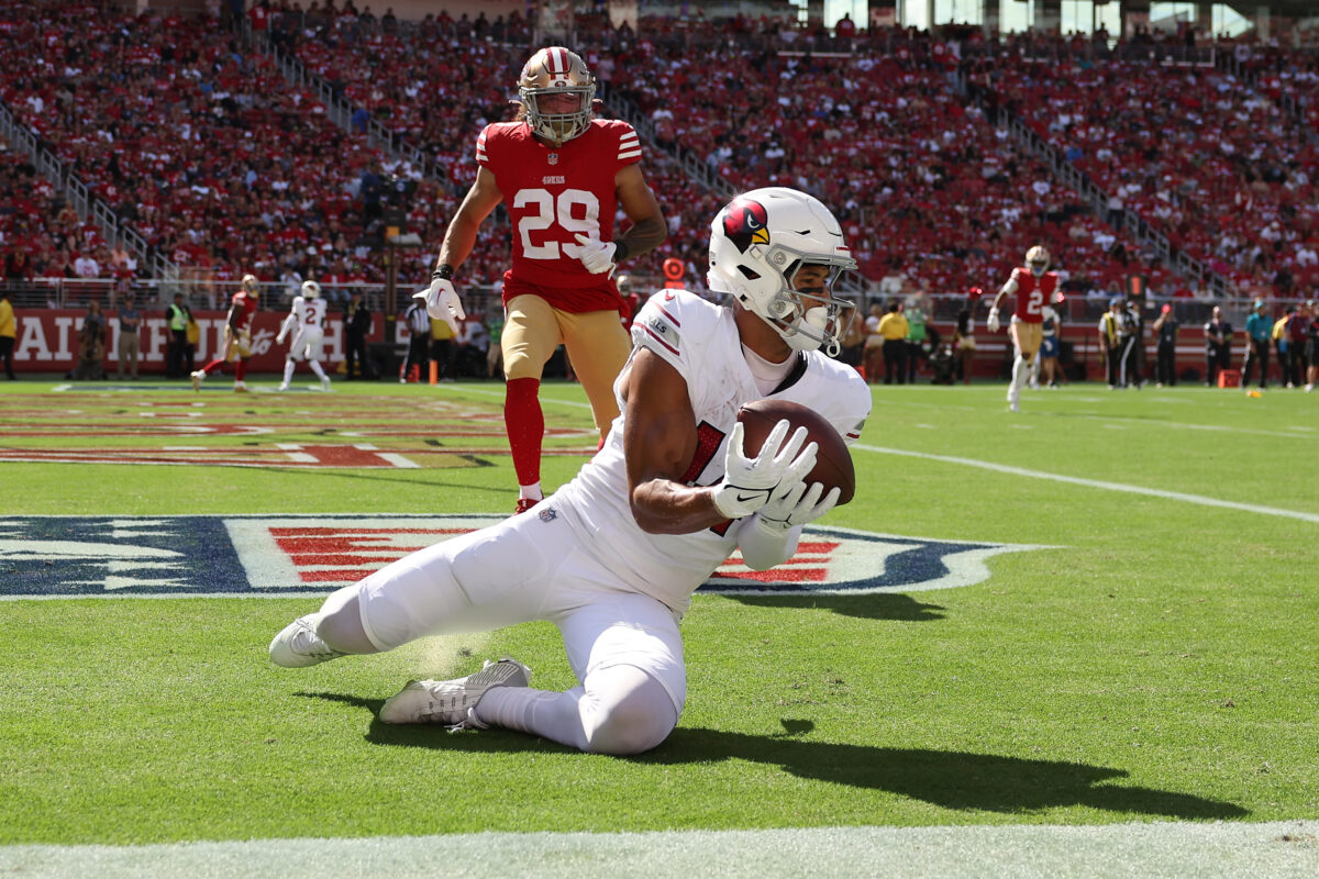 Cardinals’ Marquise Brown, Michael Wilson expected to play vs. 49ers