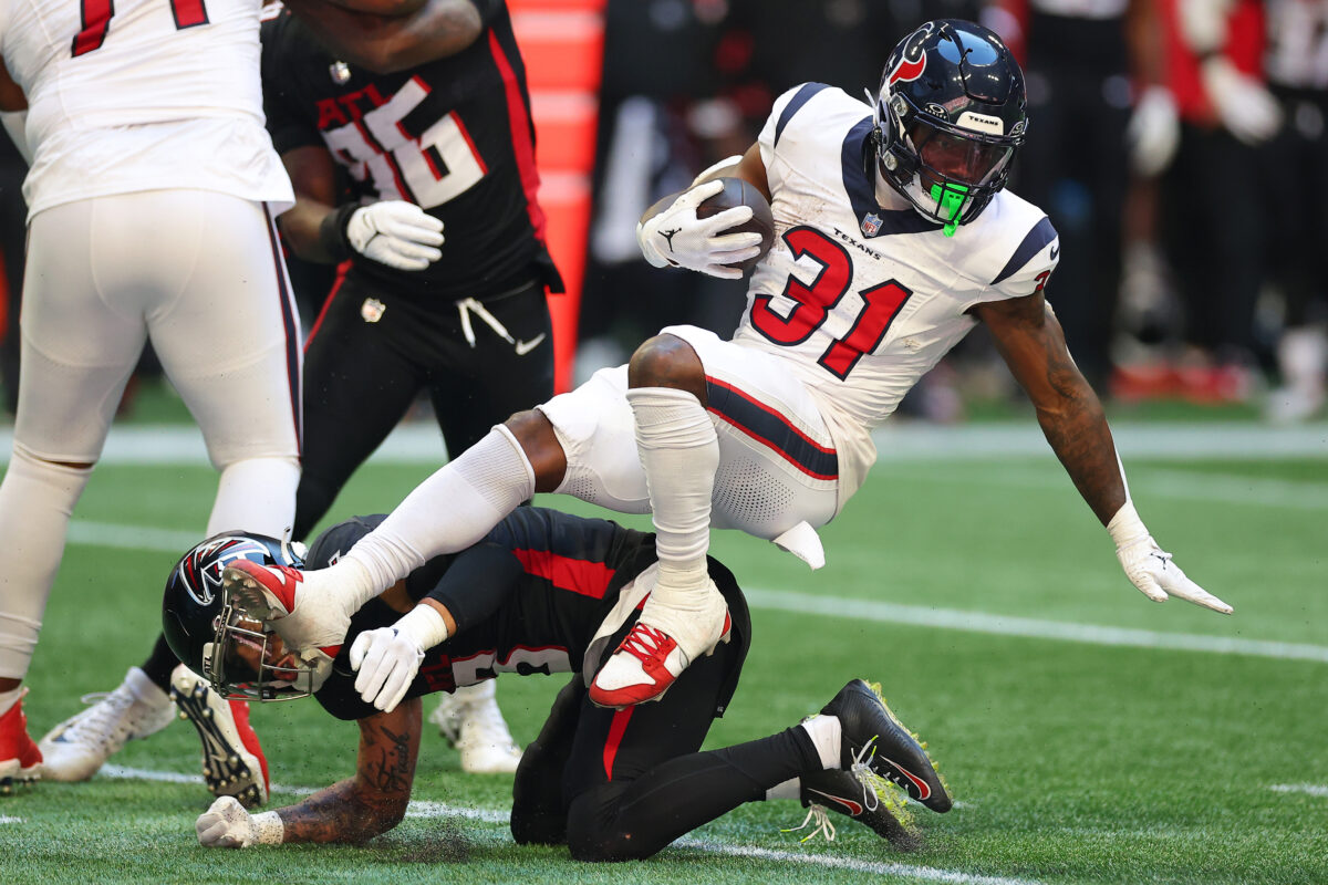 Why has Texans RB Dameon Pierce disappeared in 2023?