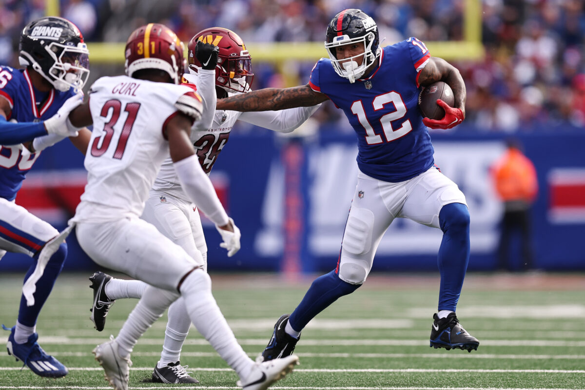 Giants’ Darren Waller activated from IR, Bobby McCain waived